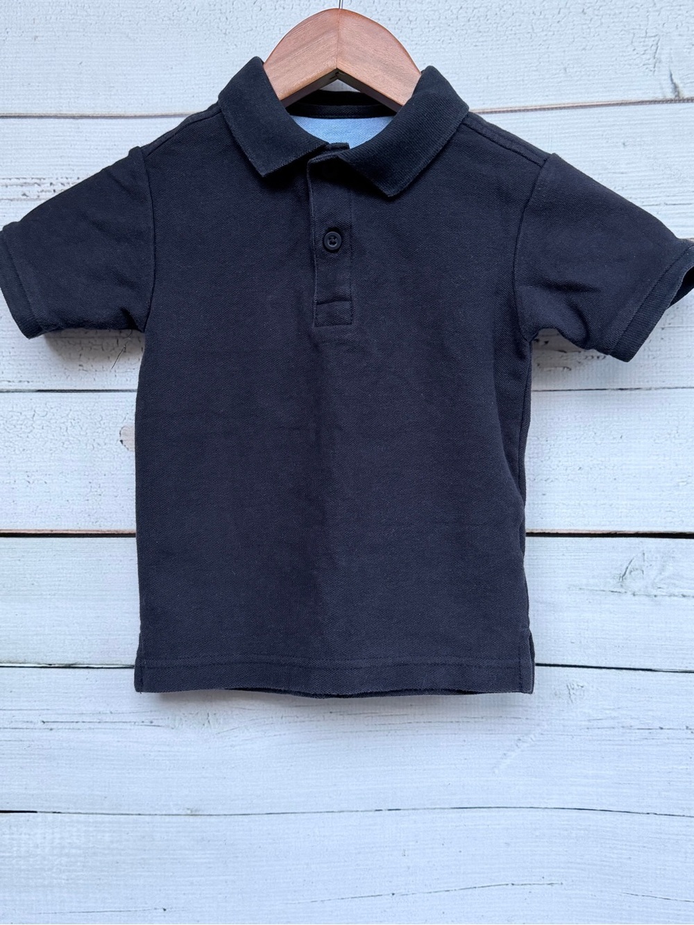 Chaps Boys Approved Schoolwear Short Sleeve Pique Polo Shirt Size 4T
